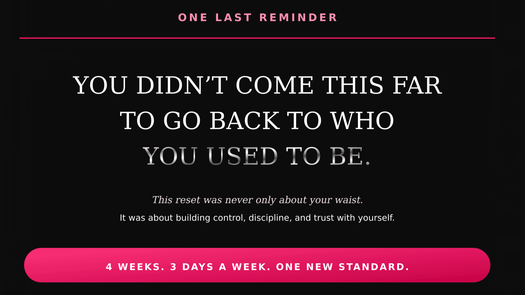 Stormi Snatched Core Reset (4 Week Guide)