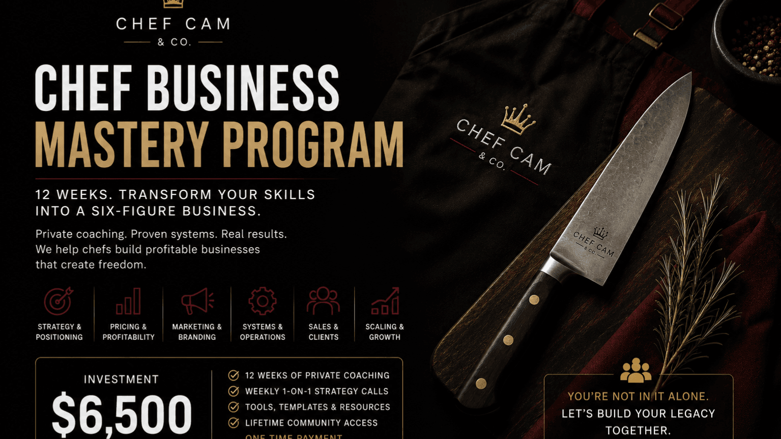 Chef Business Mastery