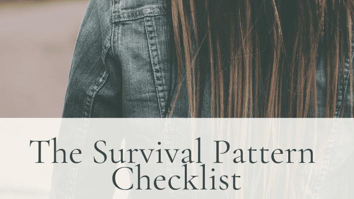 Get The Survival Pattern Checklist