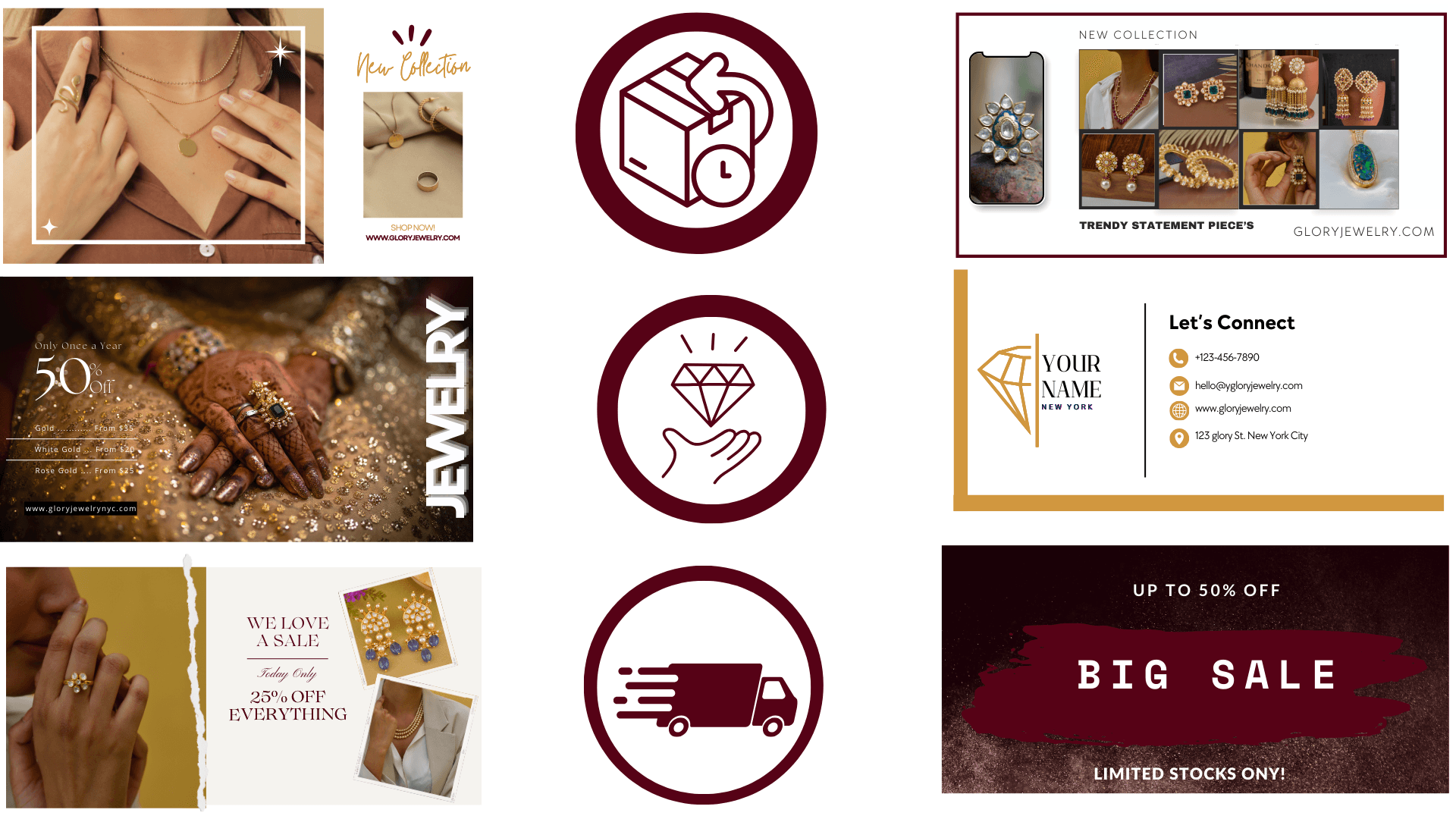 JEWELRY {WEBSITE TEMPLATE}