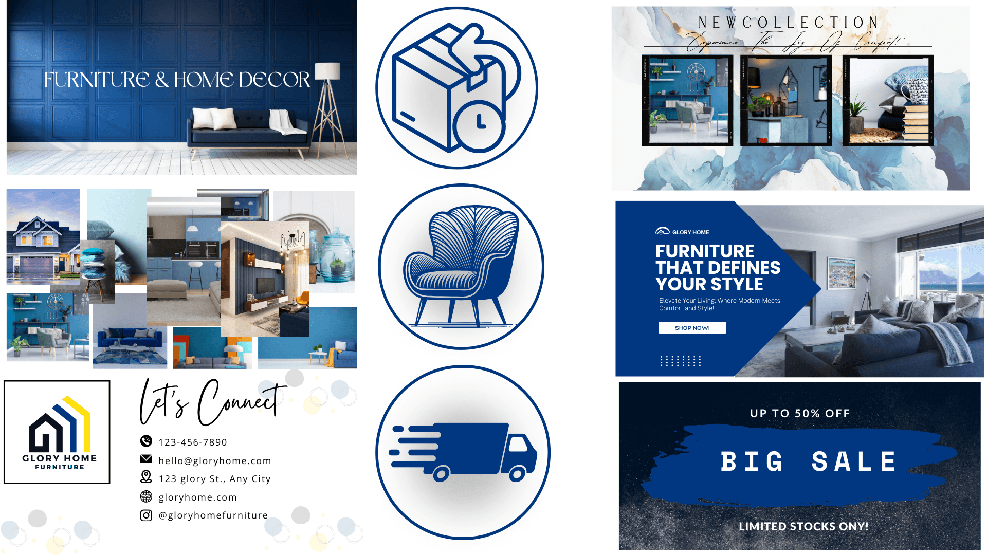 FURNITURE & HOME DECOR {WEBSITE TEMPLATE}
