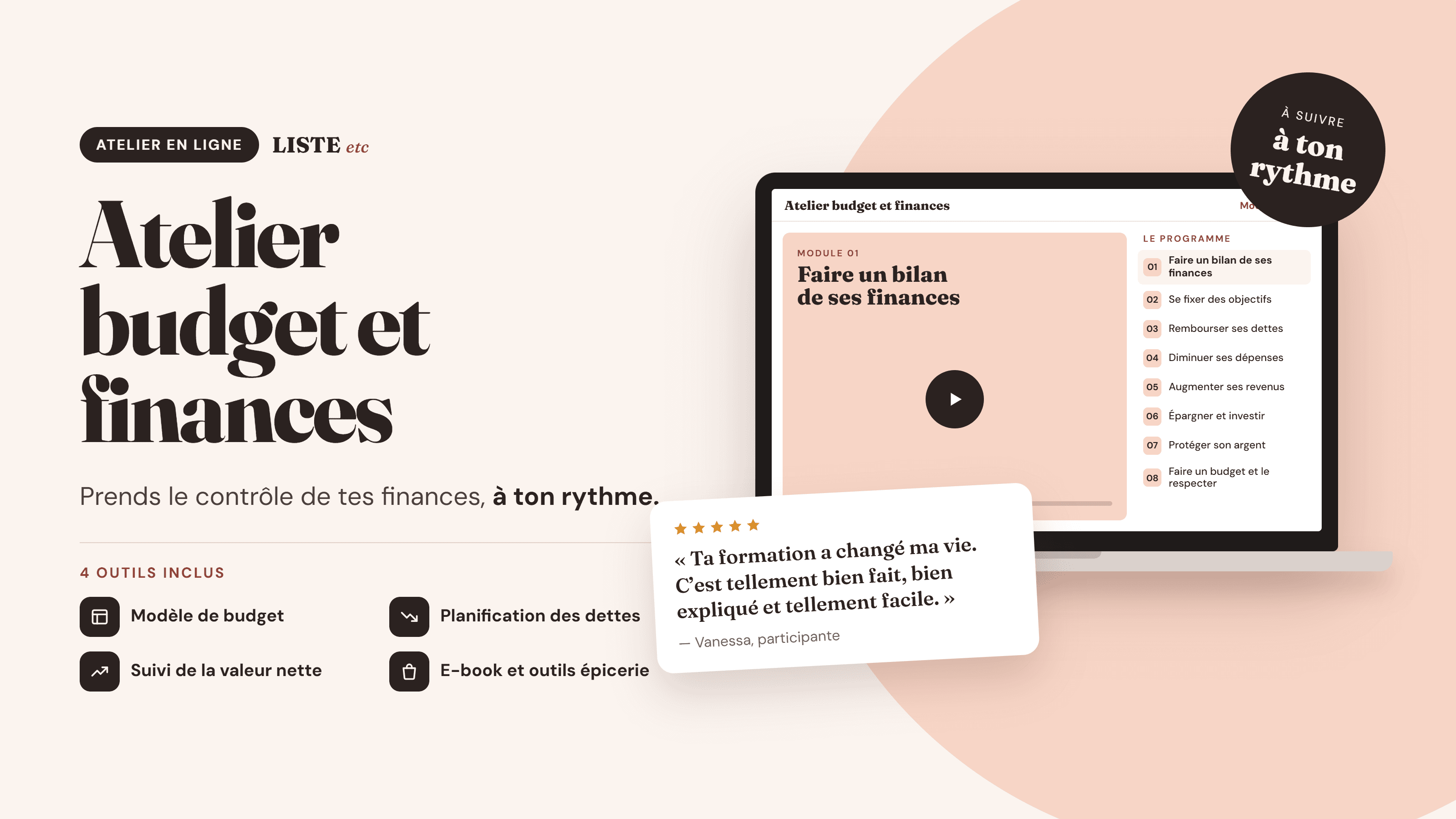 ATELIER - BUDGET ET FINANCES