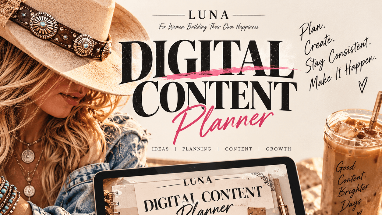 YOUR DIGITAL CONTENT PLANNER