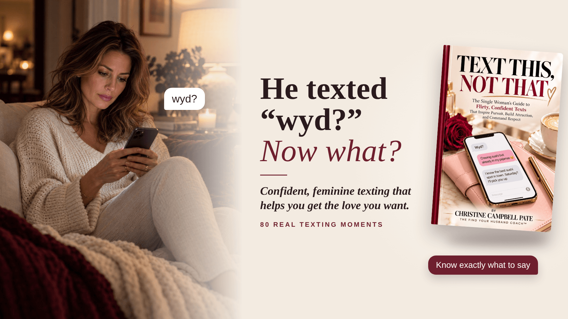 Text This, Not That
