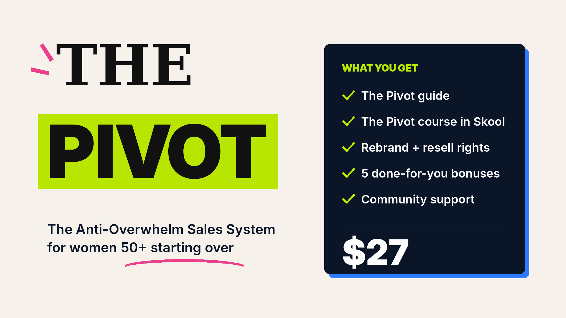 The Pivot