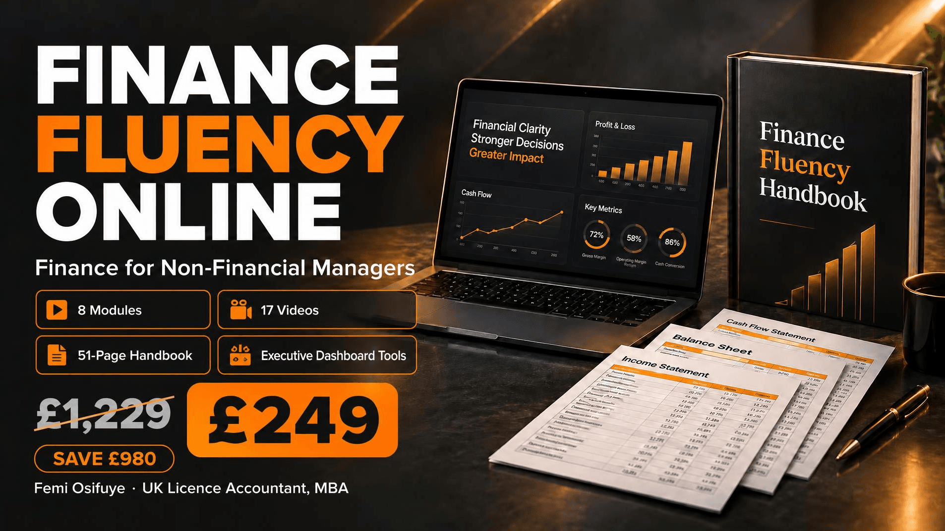 Get My  FINANCE FLUENCY ONLINE!