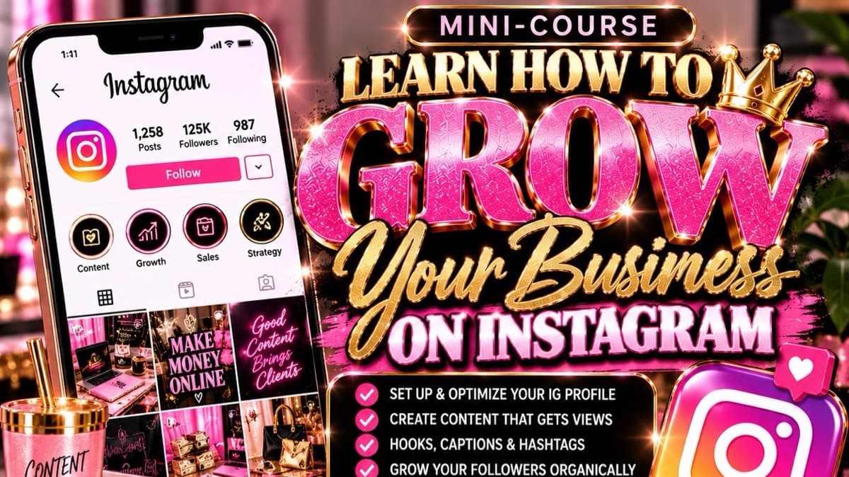 Grow On IG Mini Course 