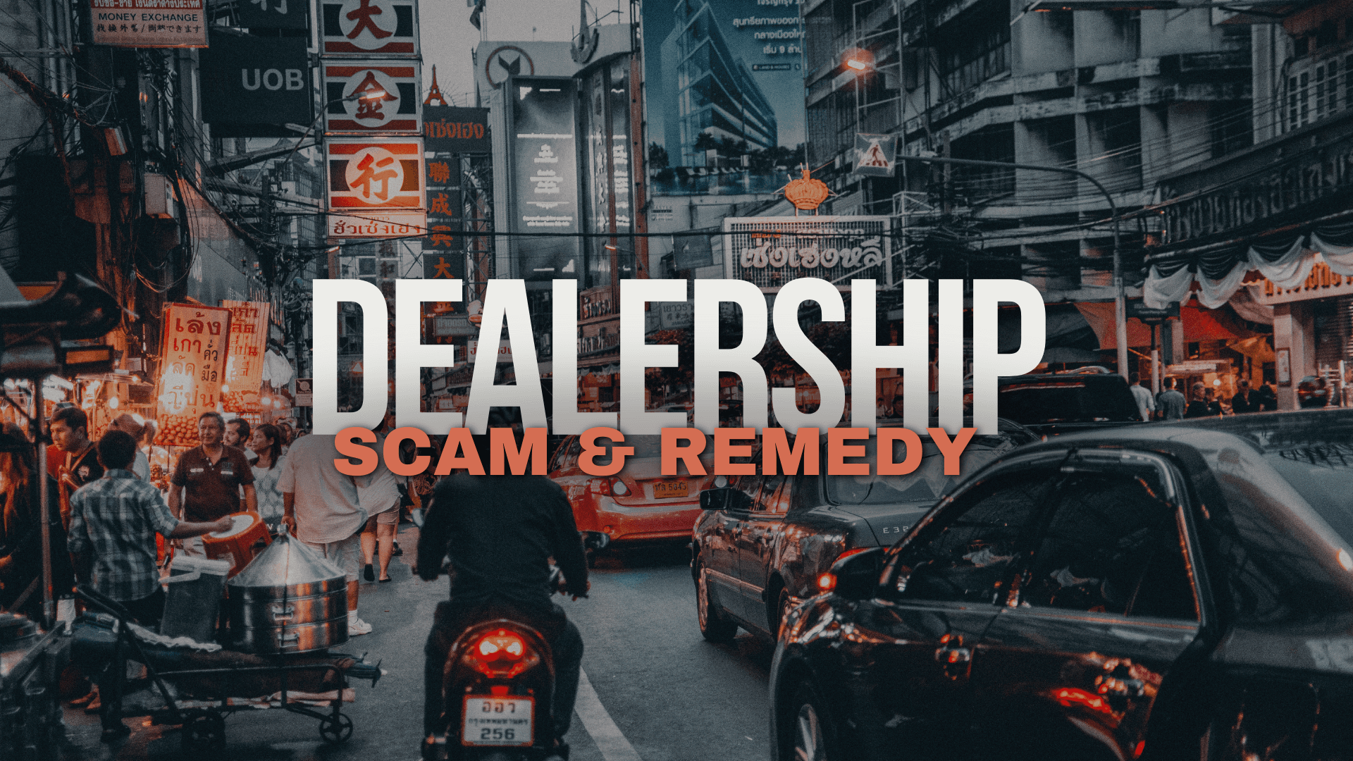 Dealership Scam & Remedy 3.0 Course