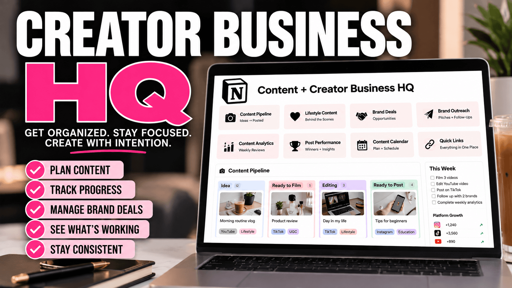 Creator Dashboard Builder
