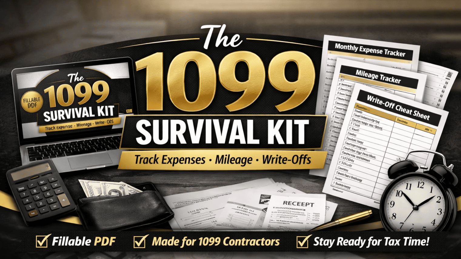 1099 Survival Kit: Track Miles & Expenses