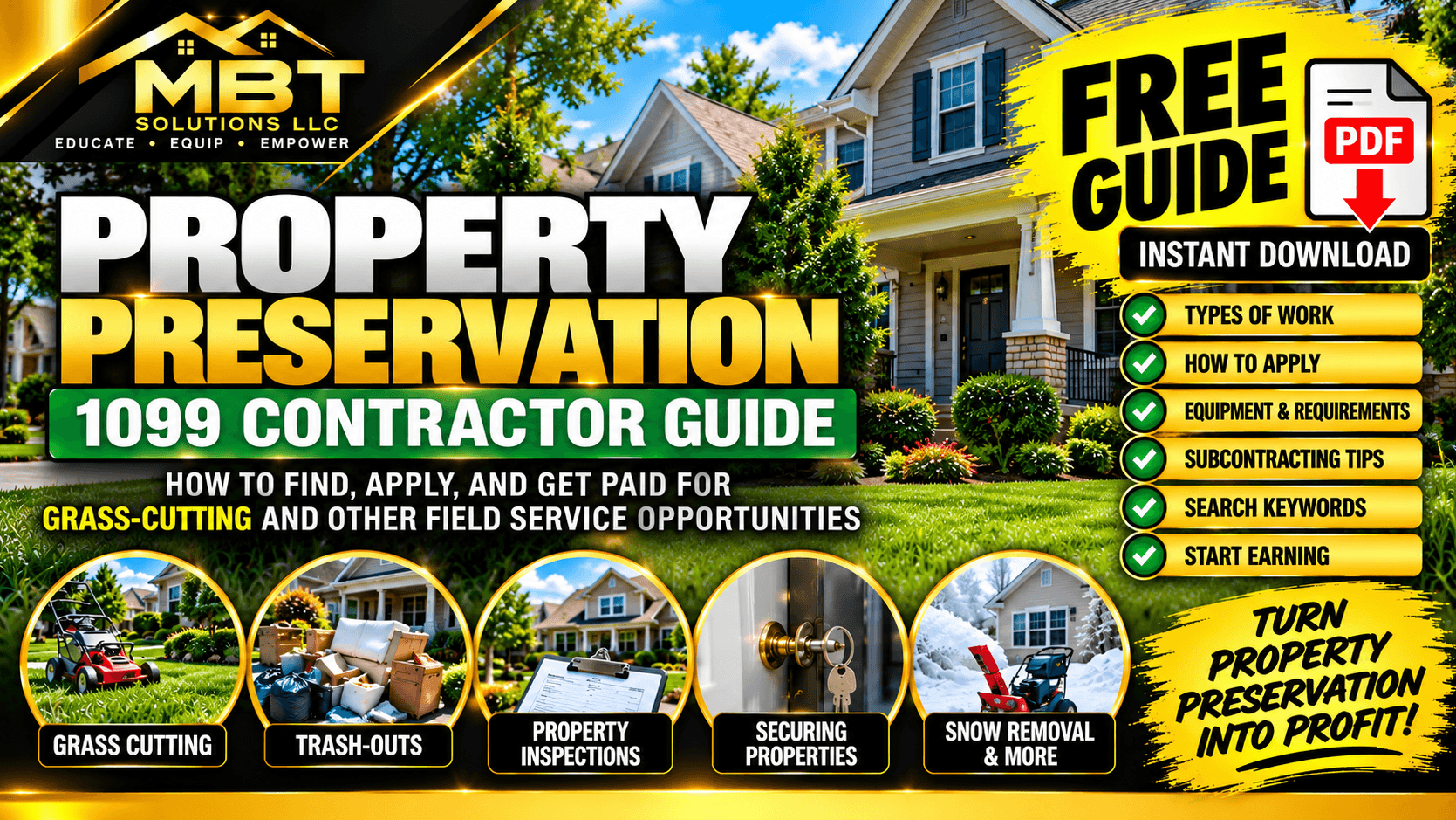 The 1099 Property Preservation Playbook
