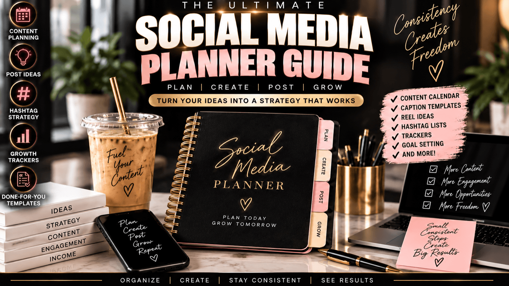 Get My Social Media Planner Now!