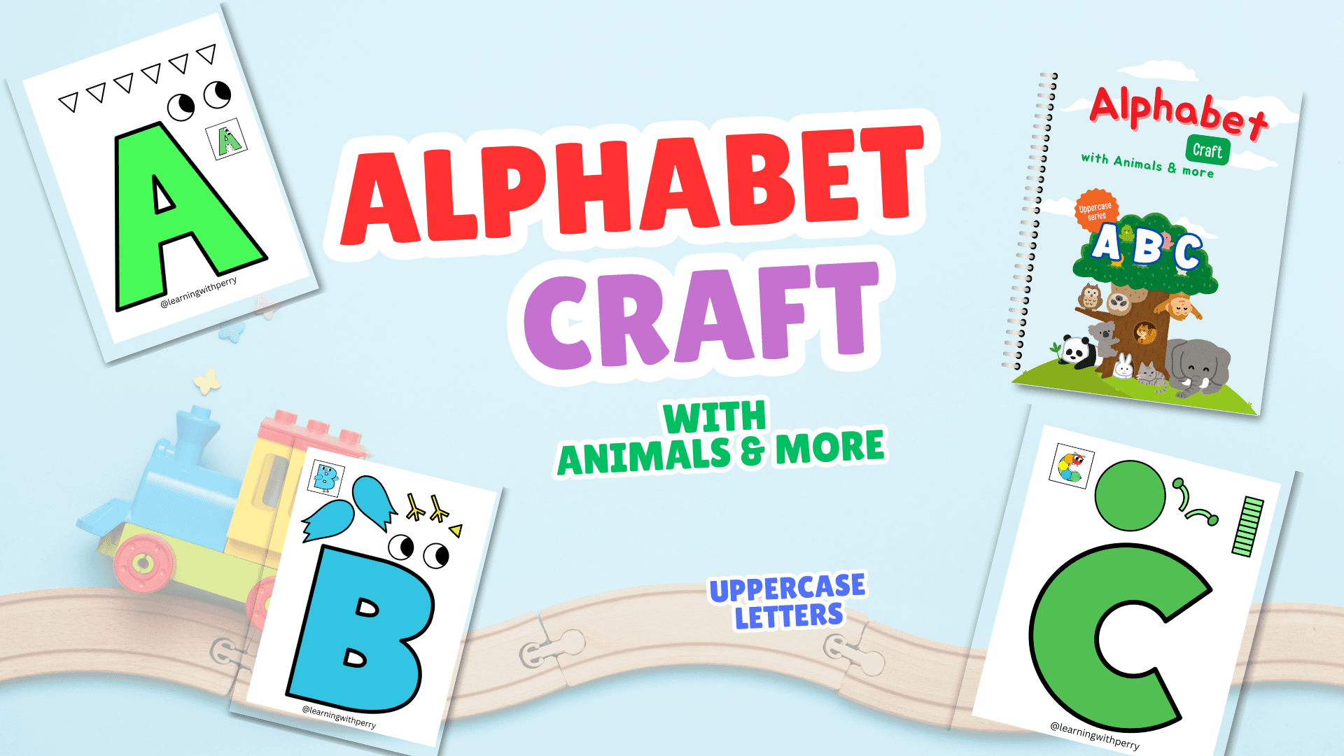 Alphabet Craft: Animals & More