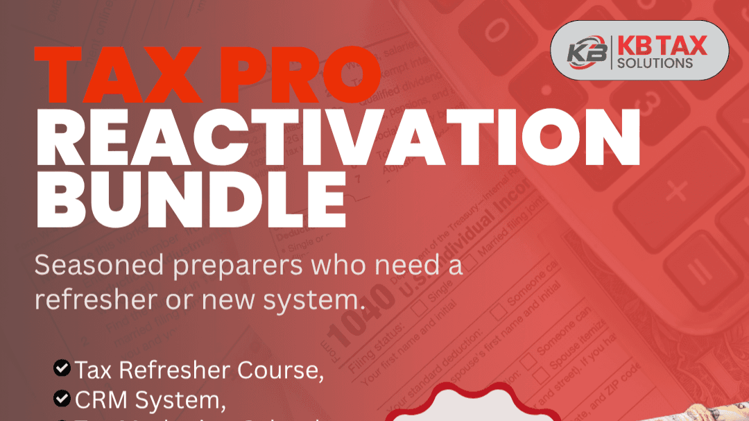 “Tax Pro Reactivation Bundle”