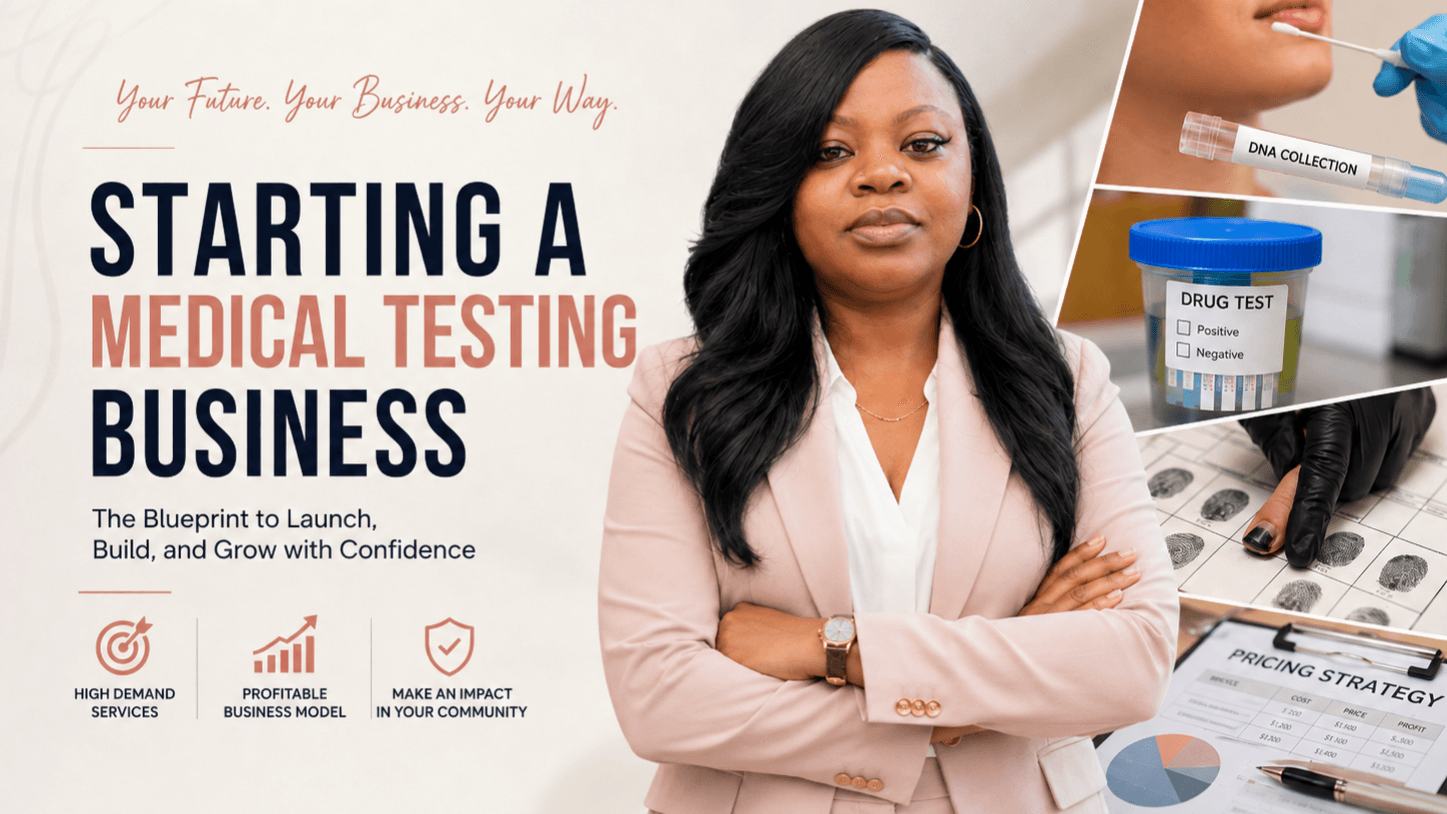 The Medical Testing Startup Blueprint Course