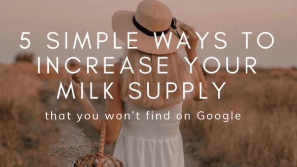Increase Milk Supply