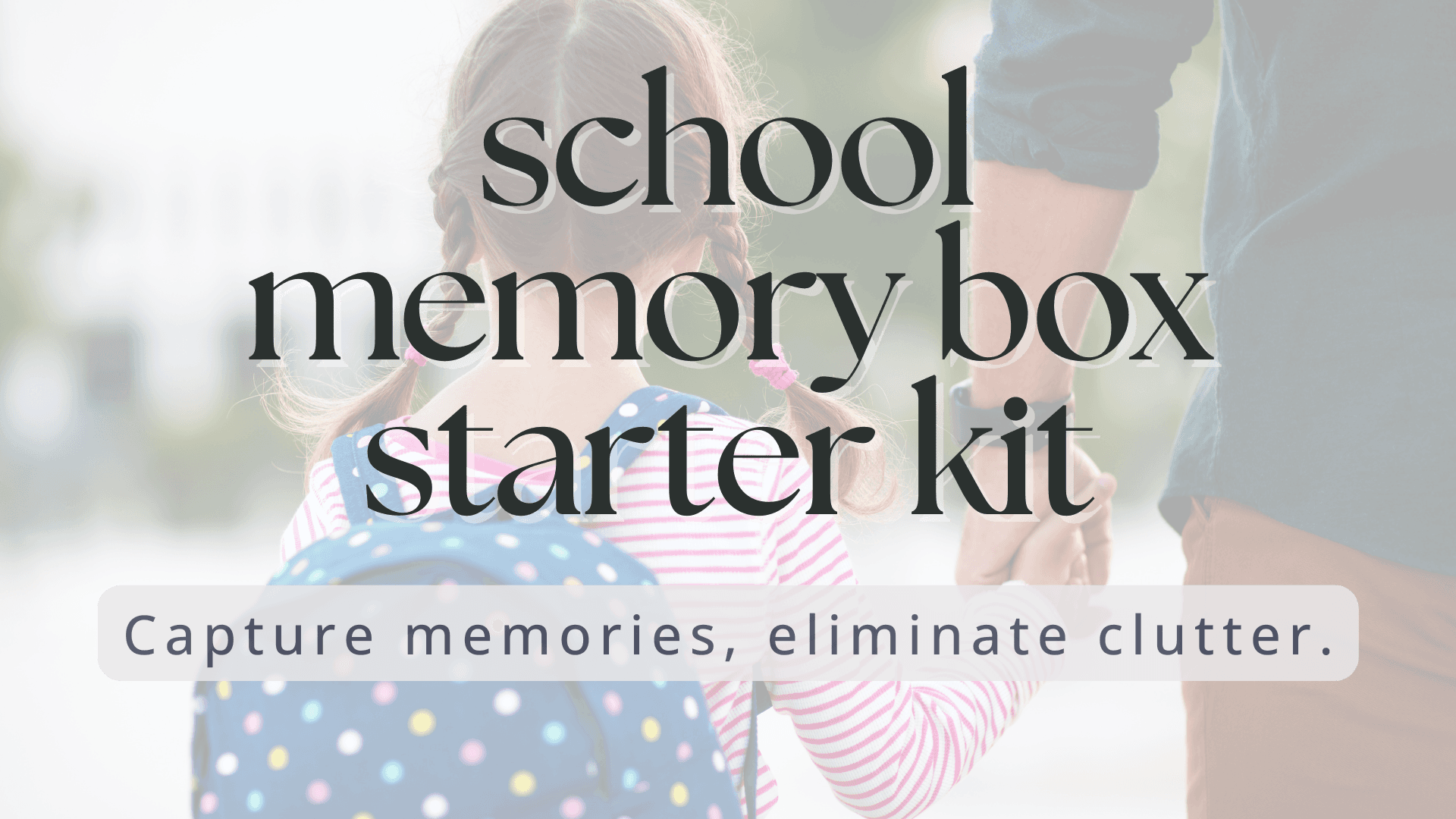 School Memory Box Starter Kit - on sale!