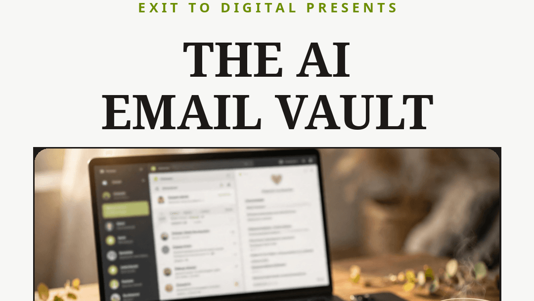 What Do I Send Them? The AI Email Vault PLR