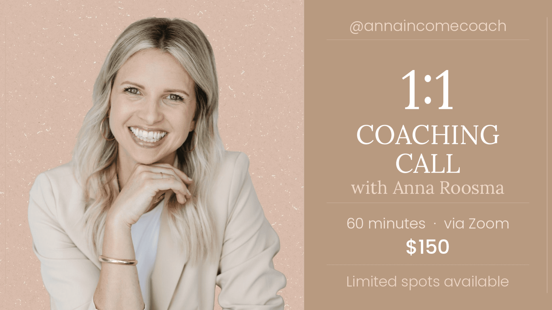 1:1 Coaching Call with Me