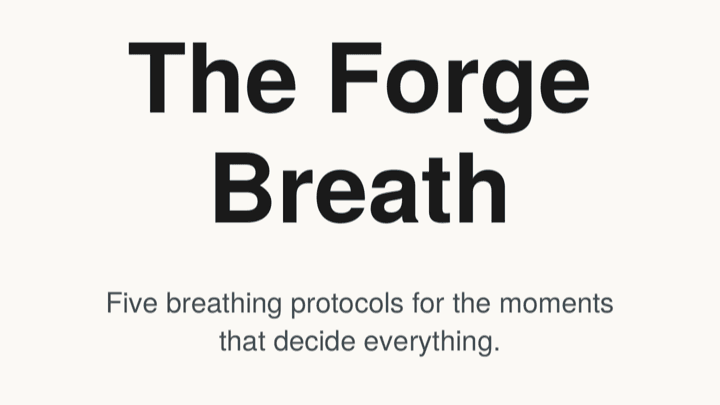 Get My "Forge Breath Guide" Now!