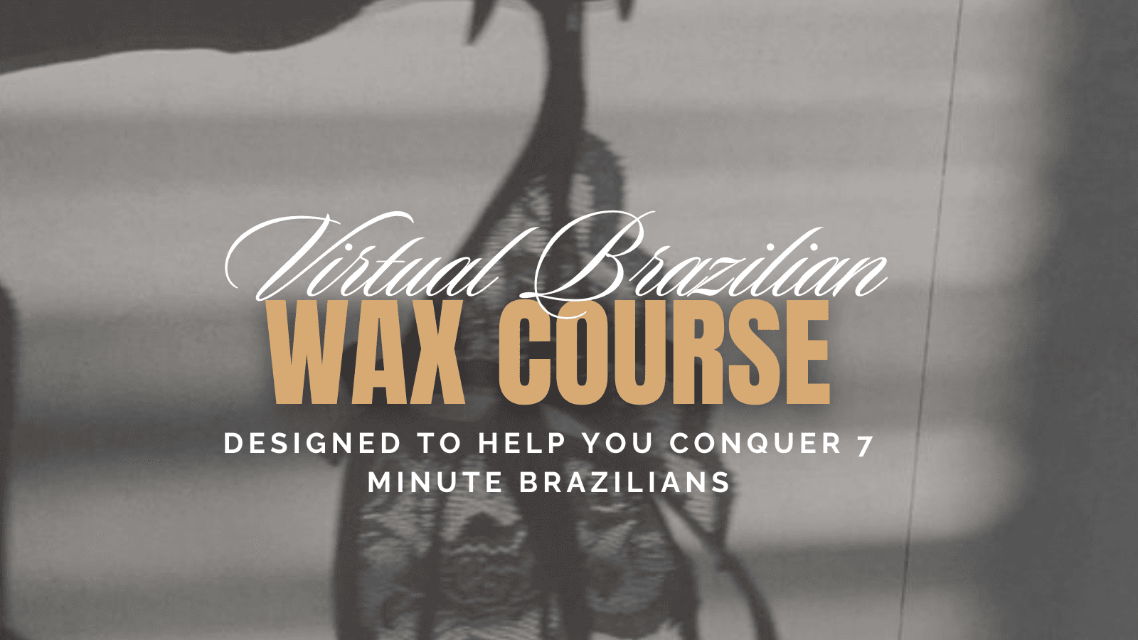 Virtual Brazilian Wax Course 🍯