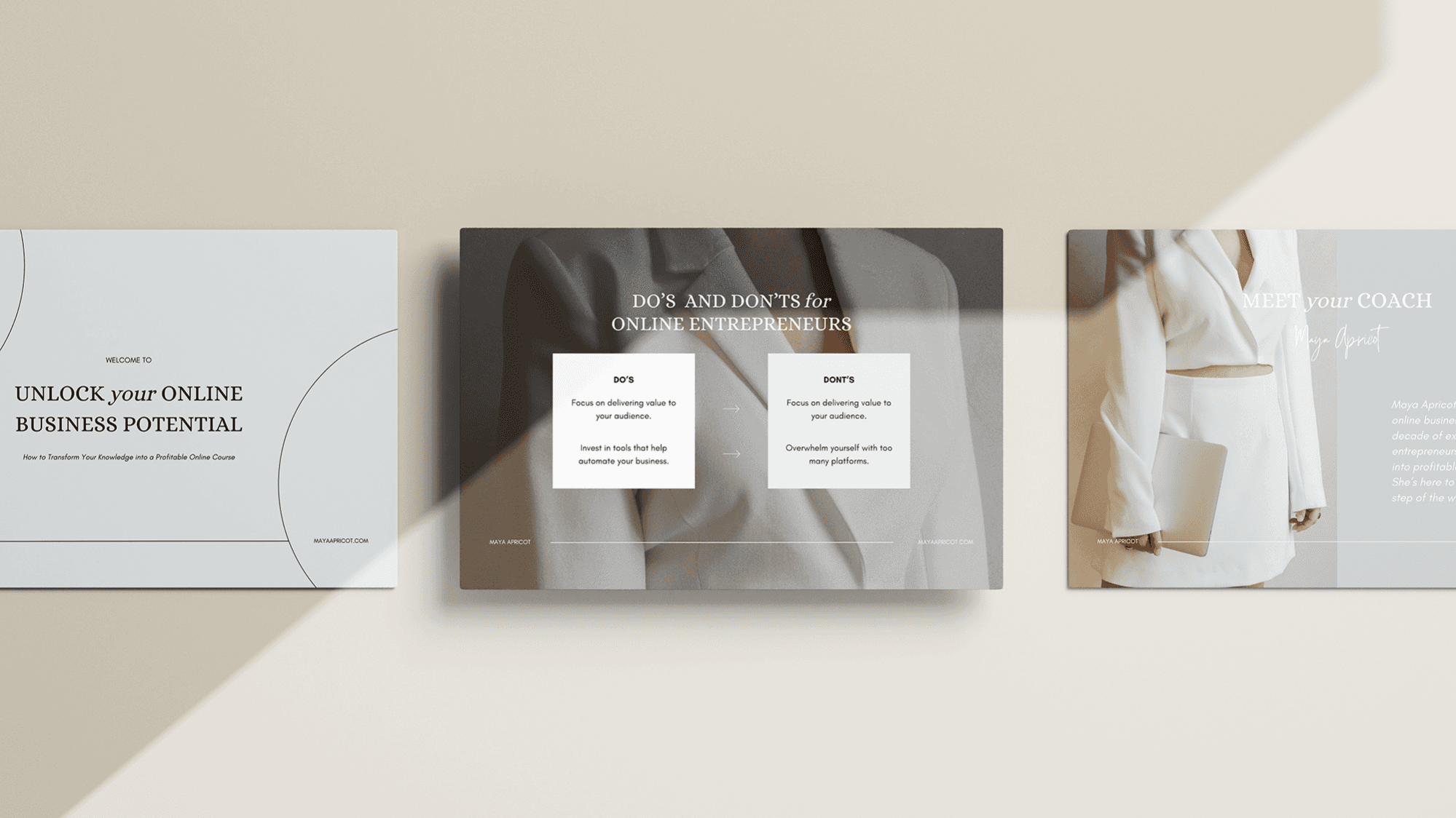 Shop Canva Template Bundle