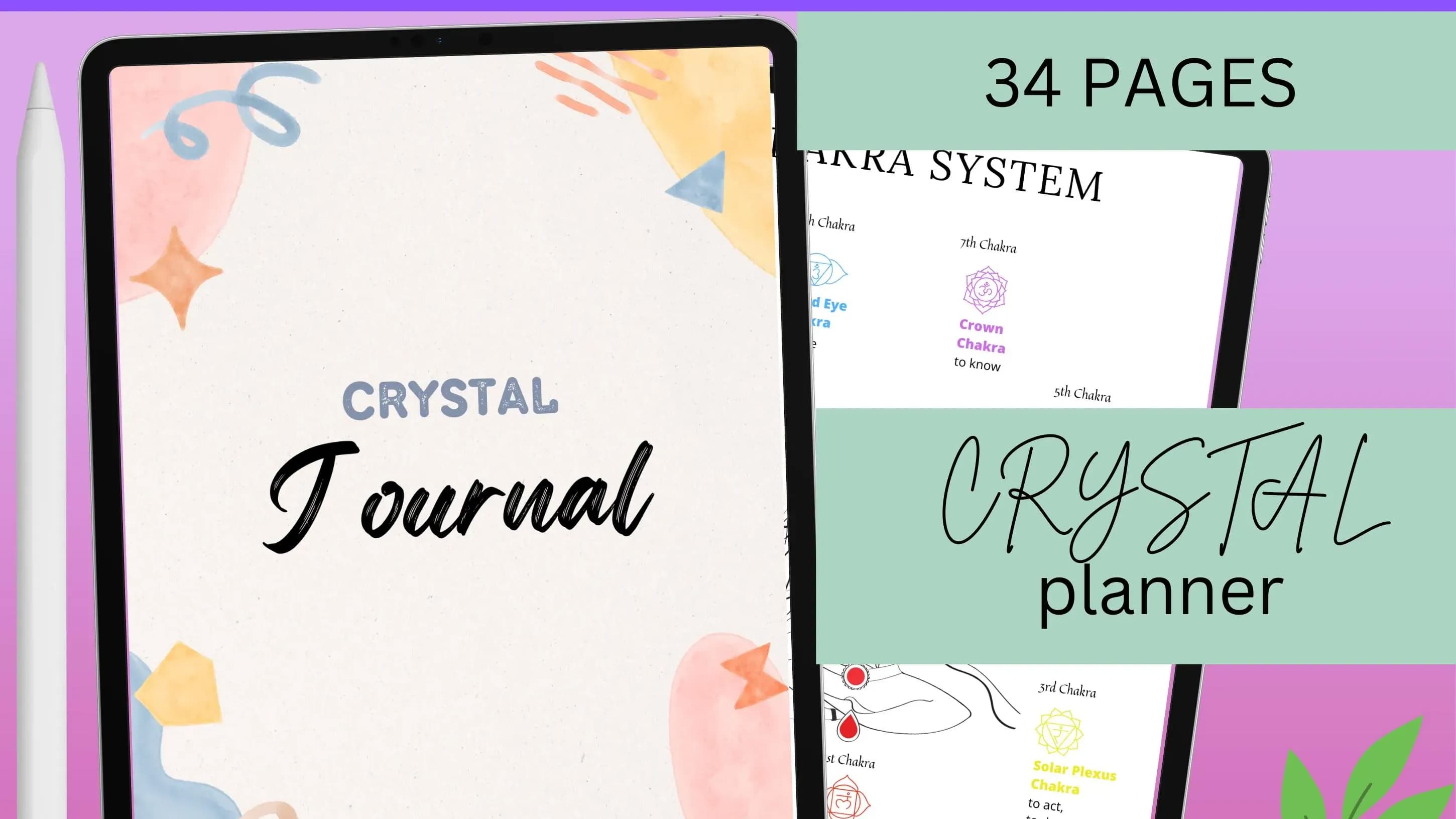 Get My Crystal Journal (34 pages) Now!
