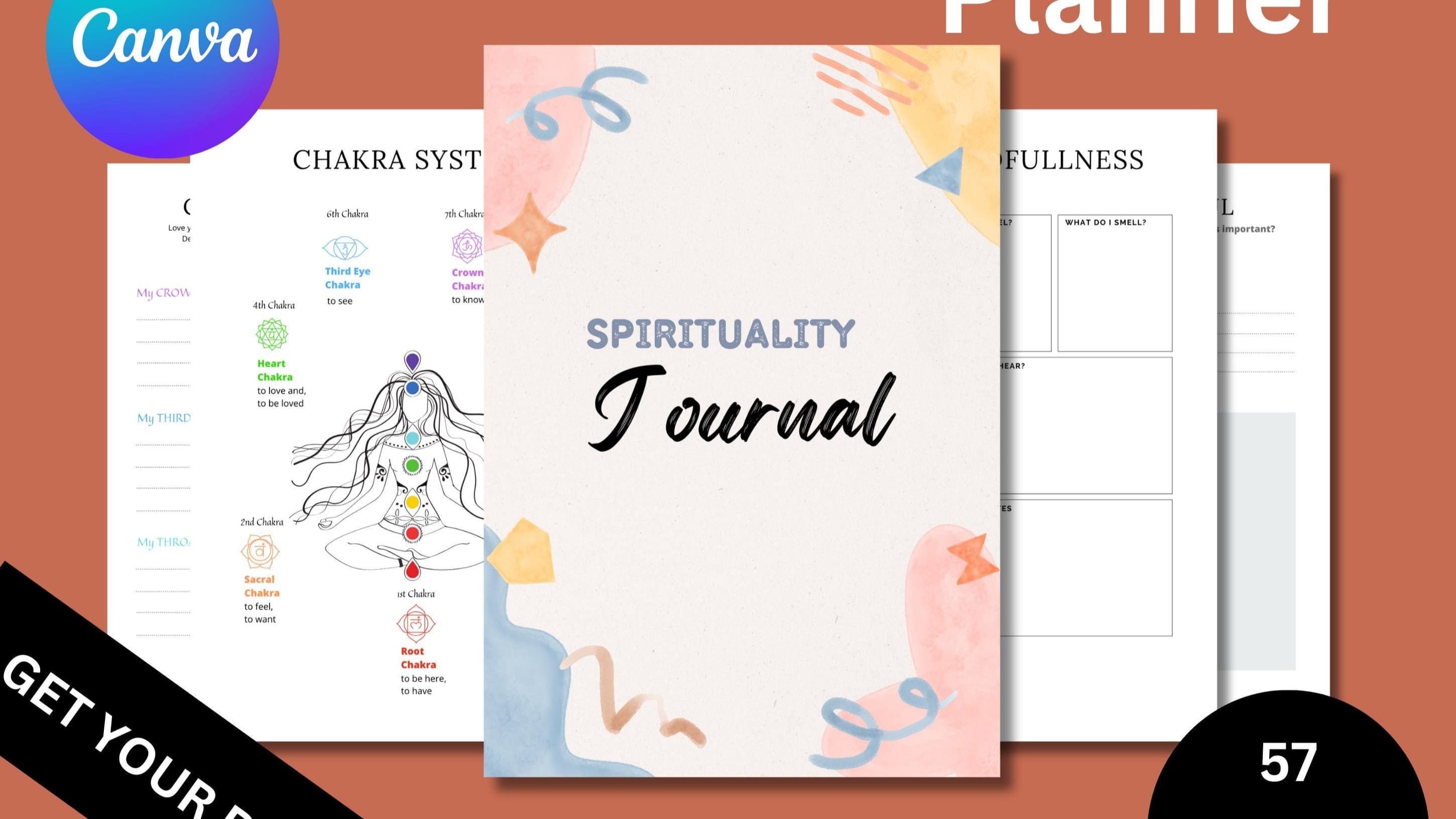 Get My Spirituality Journal (57 pages) Now!