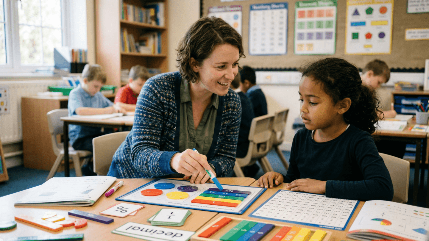 Fractions, Decimals & Percentages