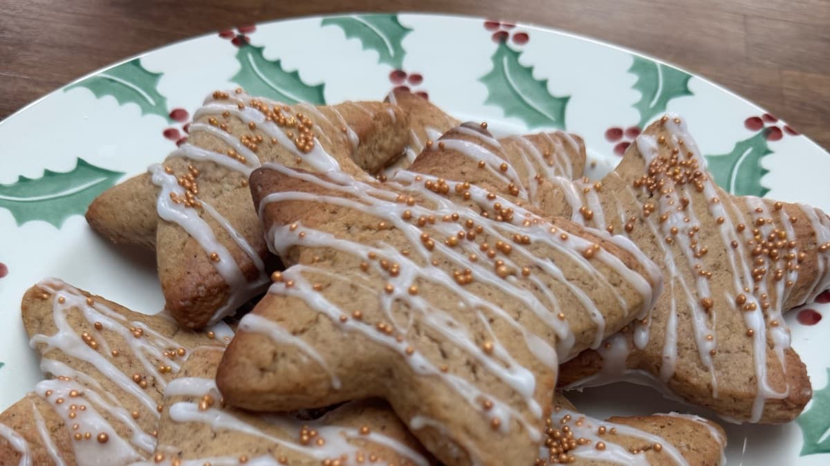 Sourdough Discard Christmas Spice Cookies