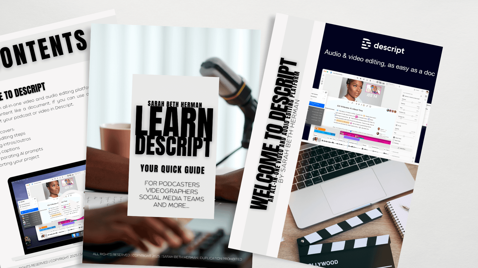 Descript Quick Guide