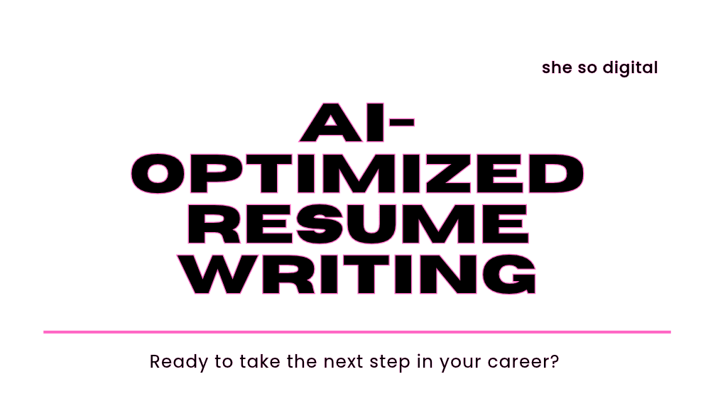 AI-Optimized Resume Writing