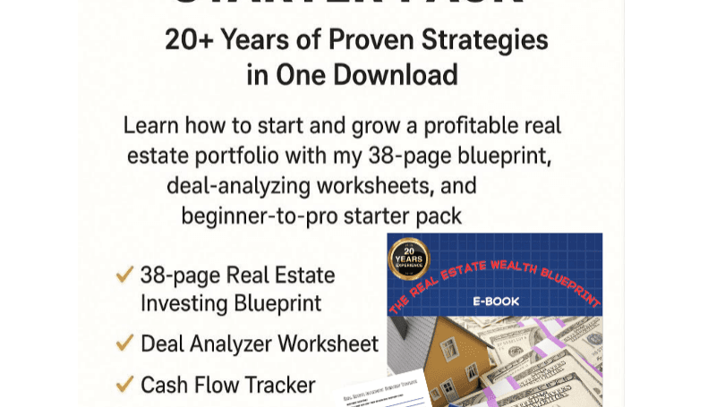 Real Estate Investor Starter Pack 20Yrs Strategies