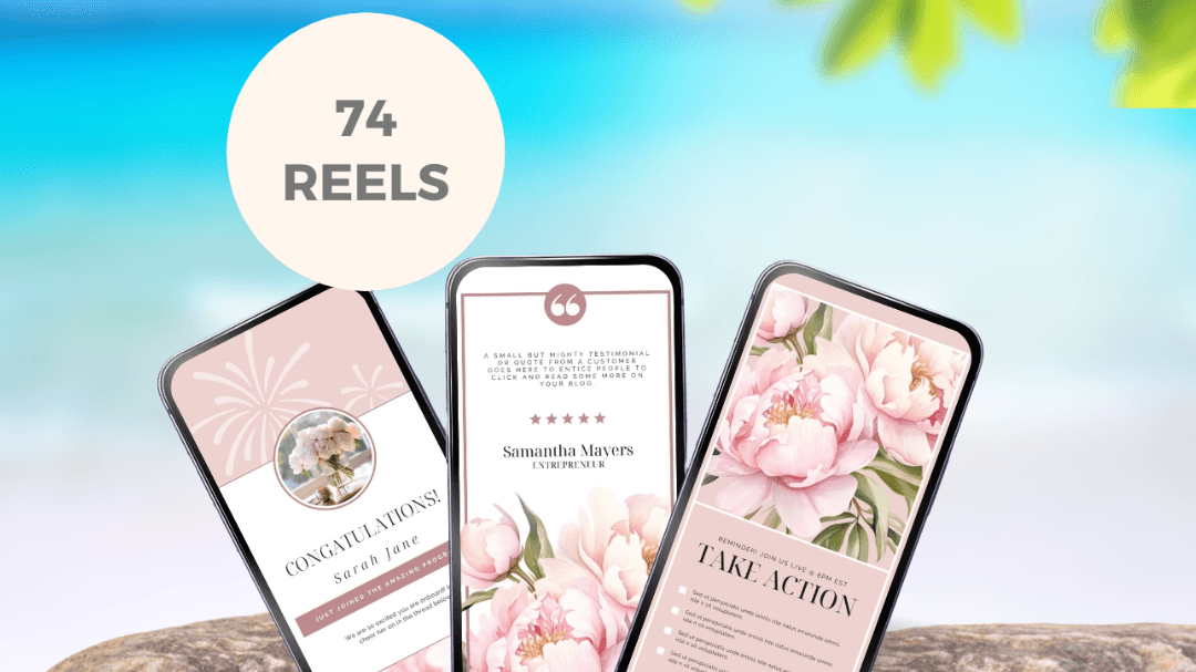 74 Faceless Reels  Templates