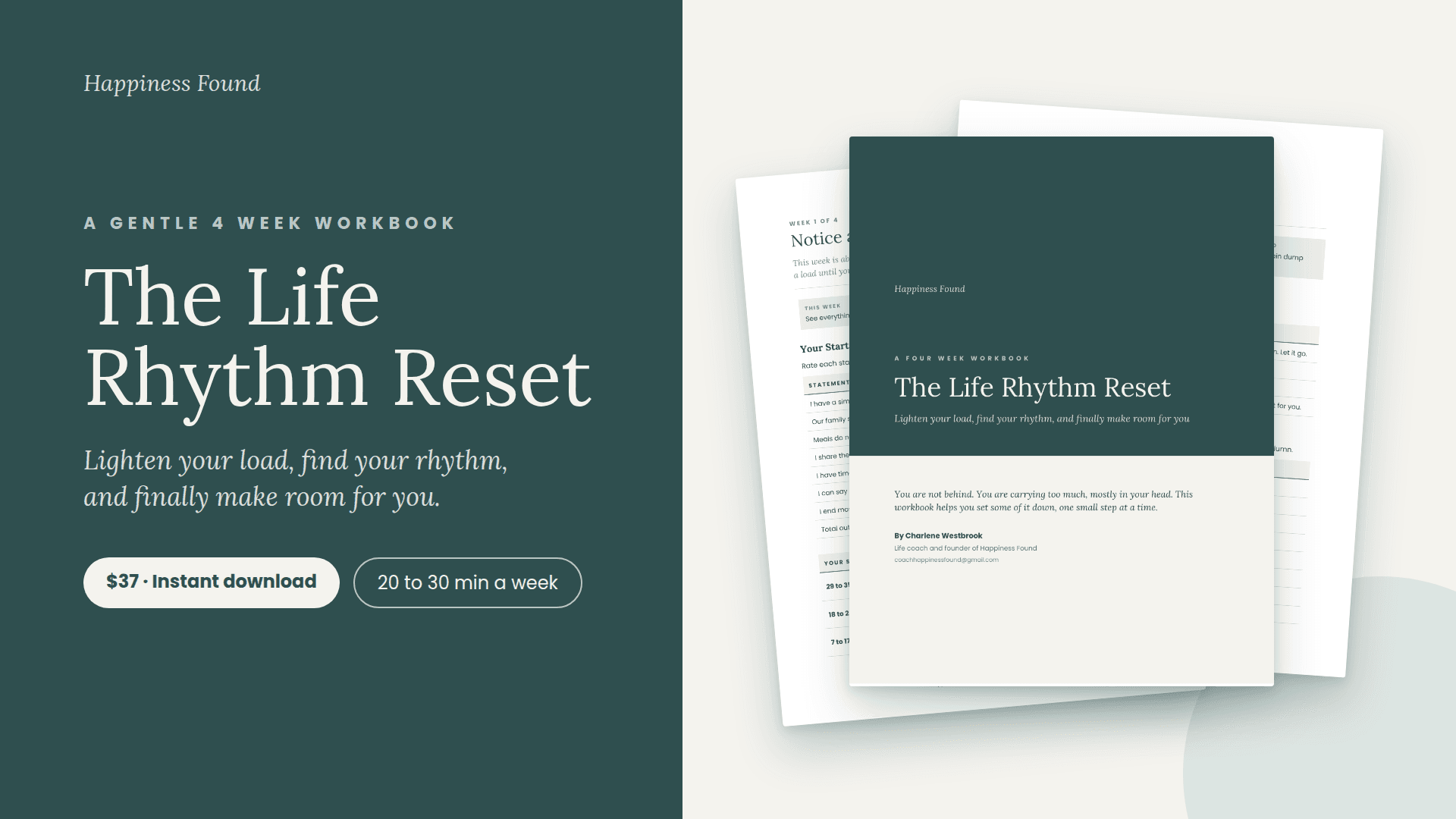 Reset Workbook