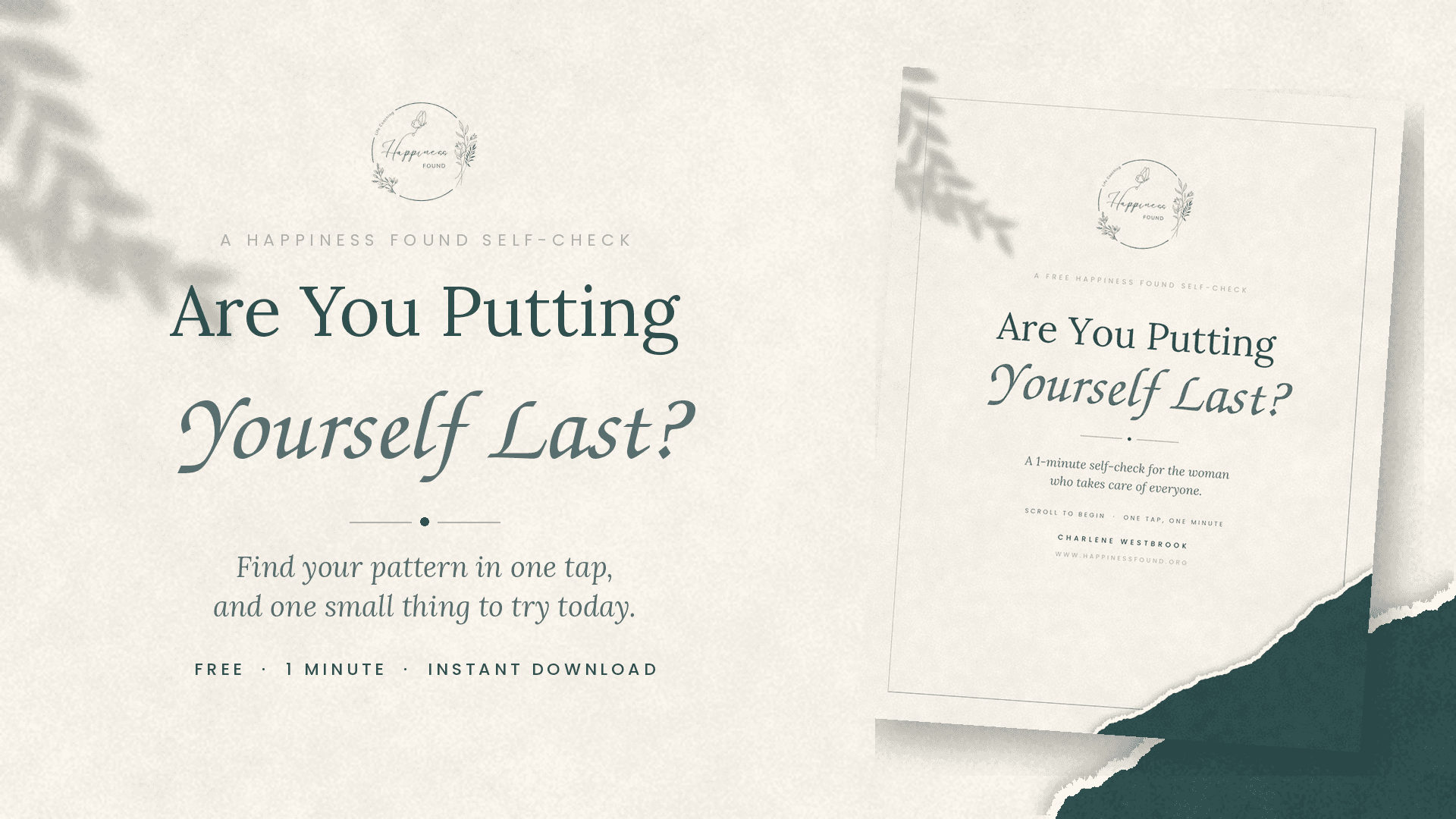 Are You Putting Yourself Last?