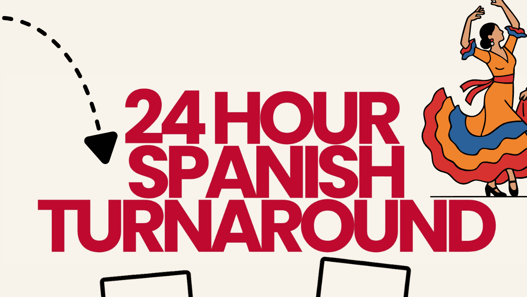 The 24-Hour Spanish Turnaround