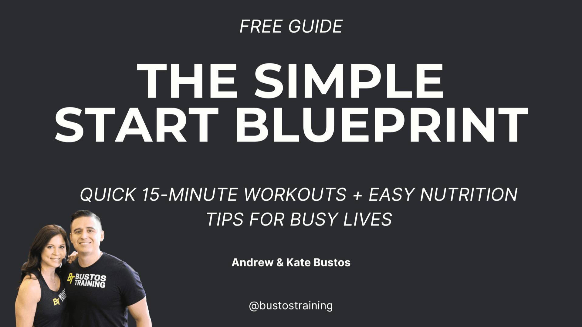 The Simple Start Blueprint