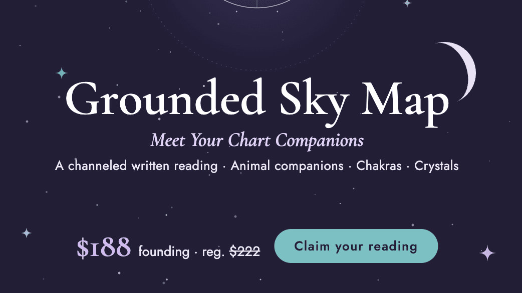 Grounded Sky Map: Meet Your Birth Chart Companions