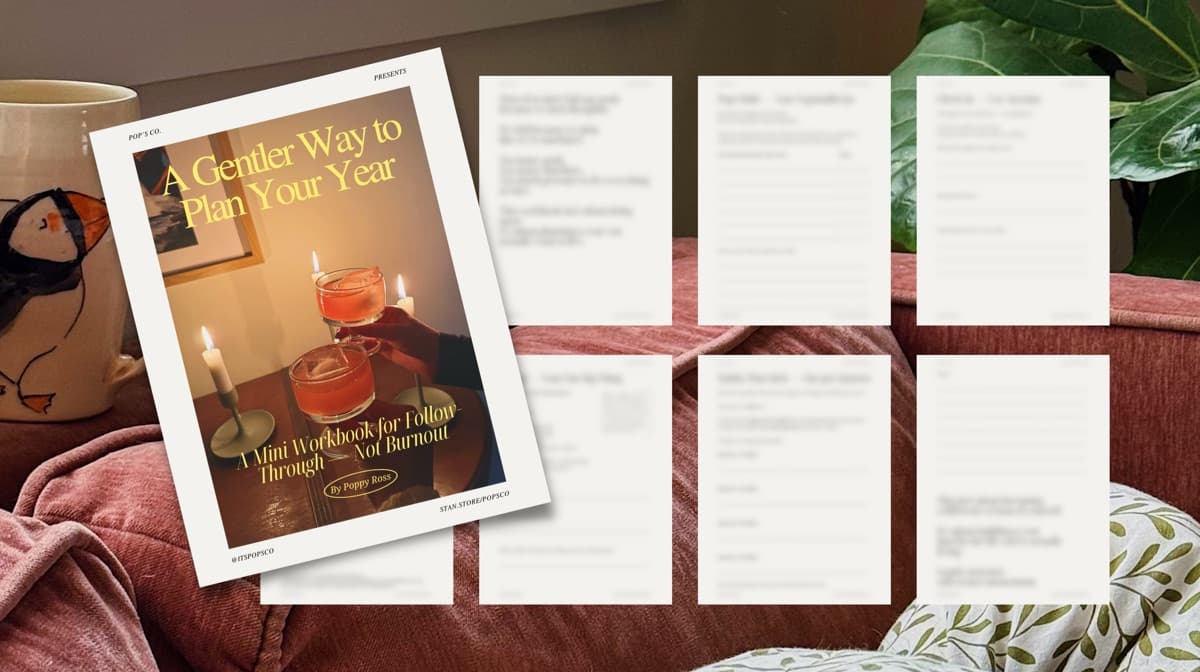 A Gentler Way to Plan Your Year