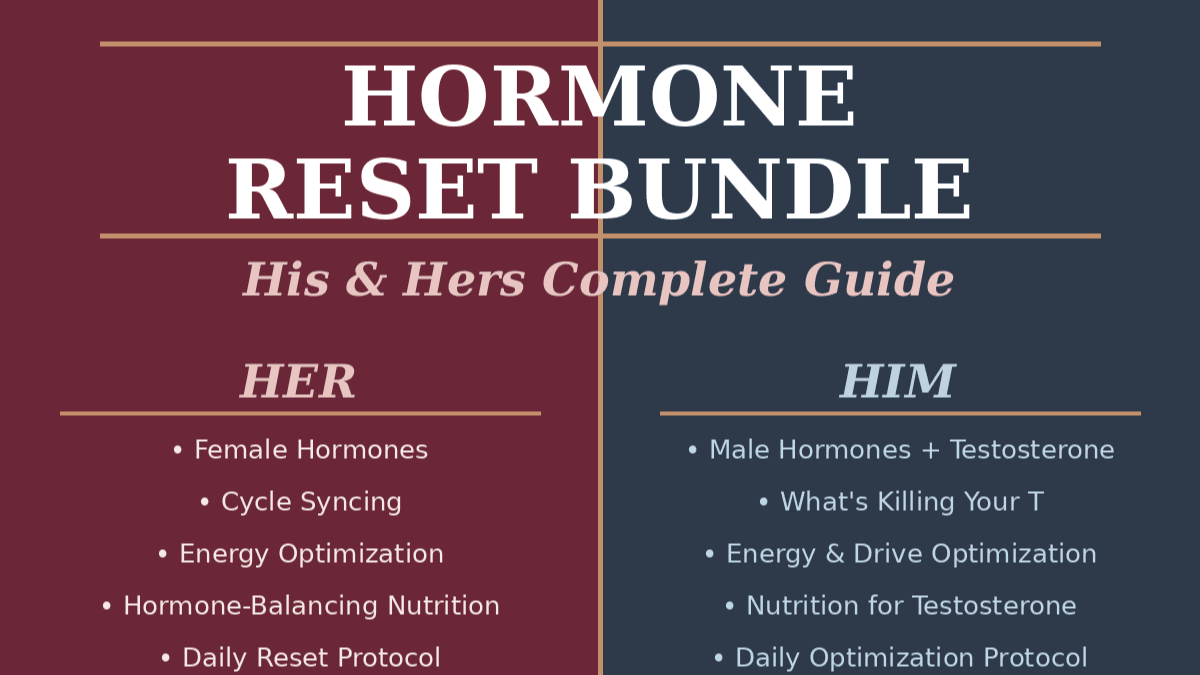 Hormone Reset Bundle — His & Hers Complete Guide