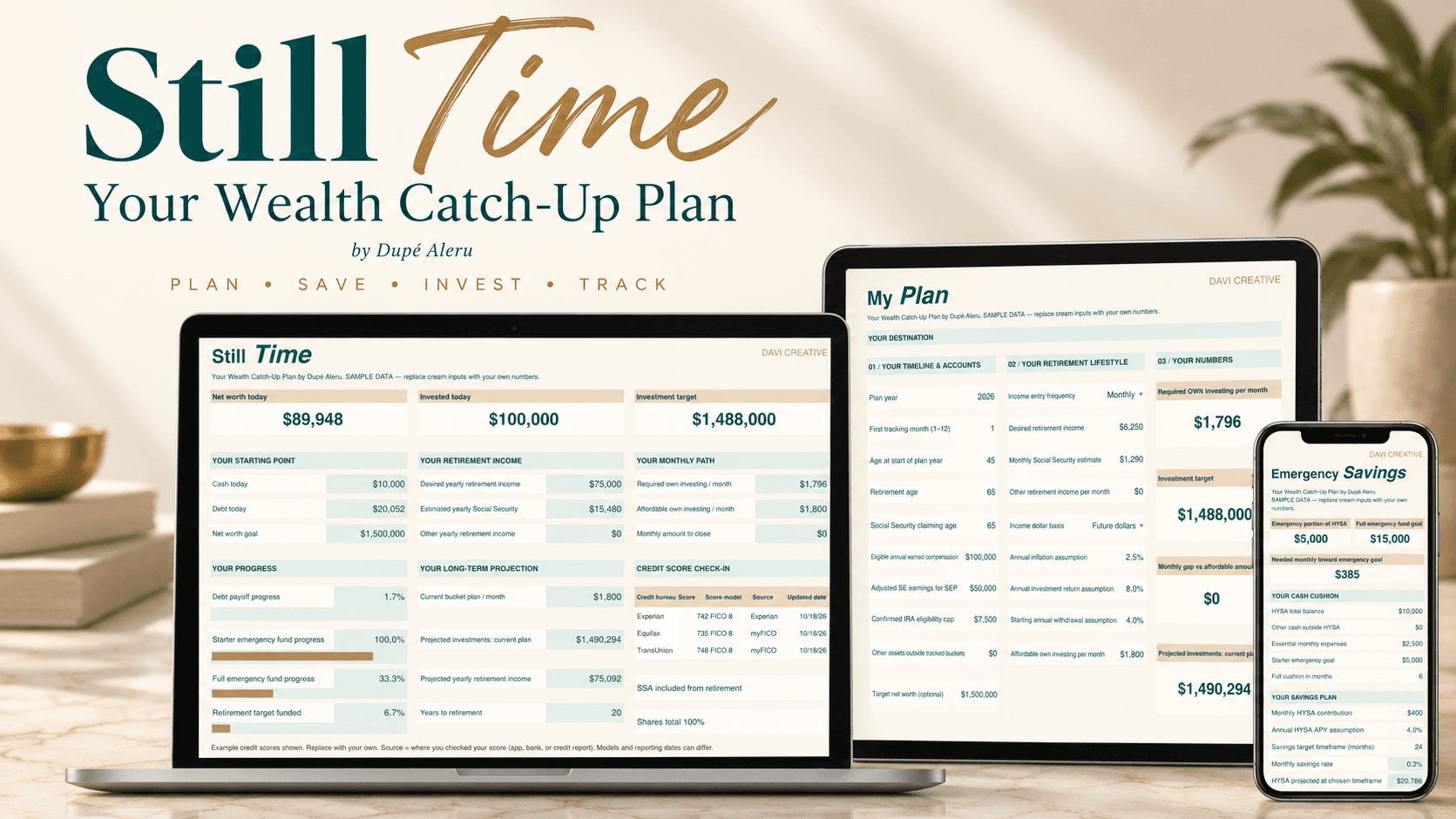 Still Time: Your Wealth Catch-Up Plan