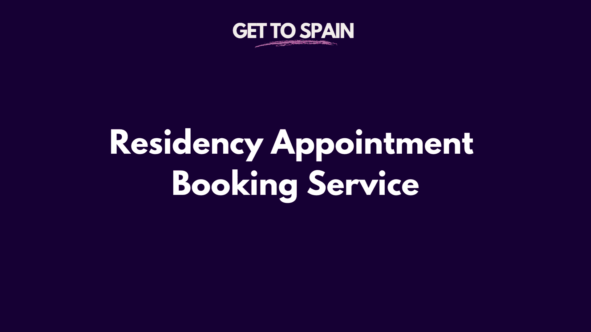 Residency Appointment Booking Service