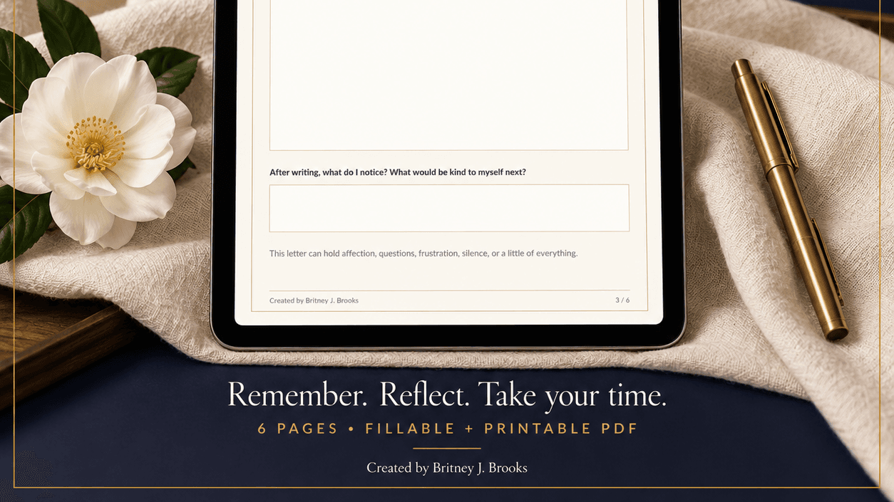 Grief & Remembrance Journal