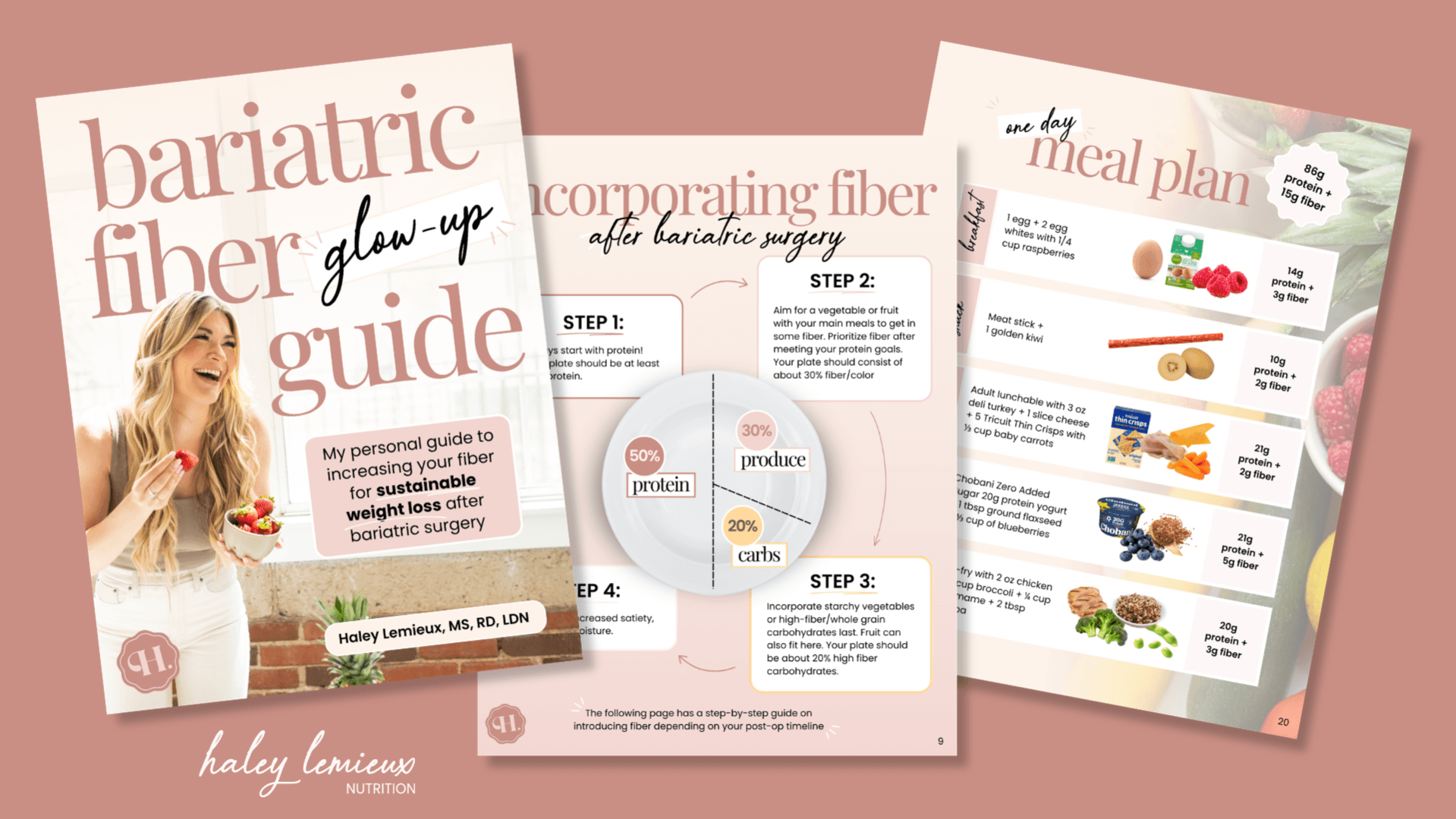Bariatric Fiber Glow-Up Guide - BUNDLE AND SAVE!