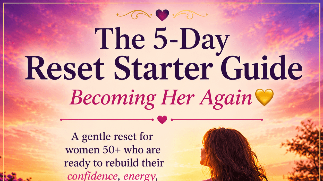 Free 5-Day Reset Guide For Women 50+