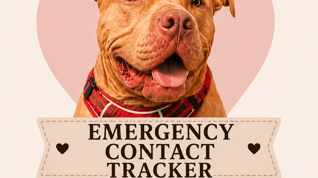 Pet Emergency Contact Tracker 