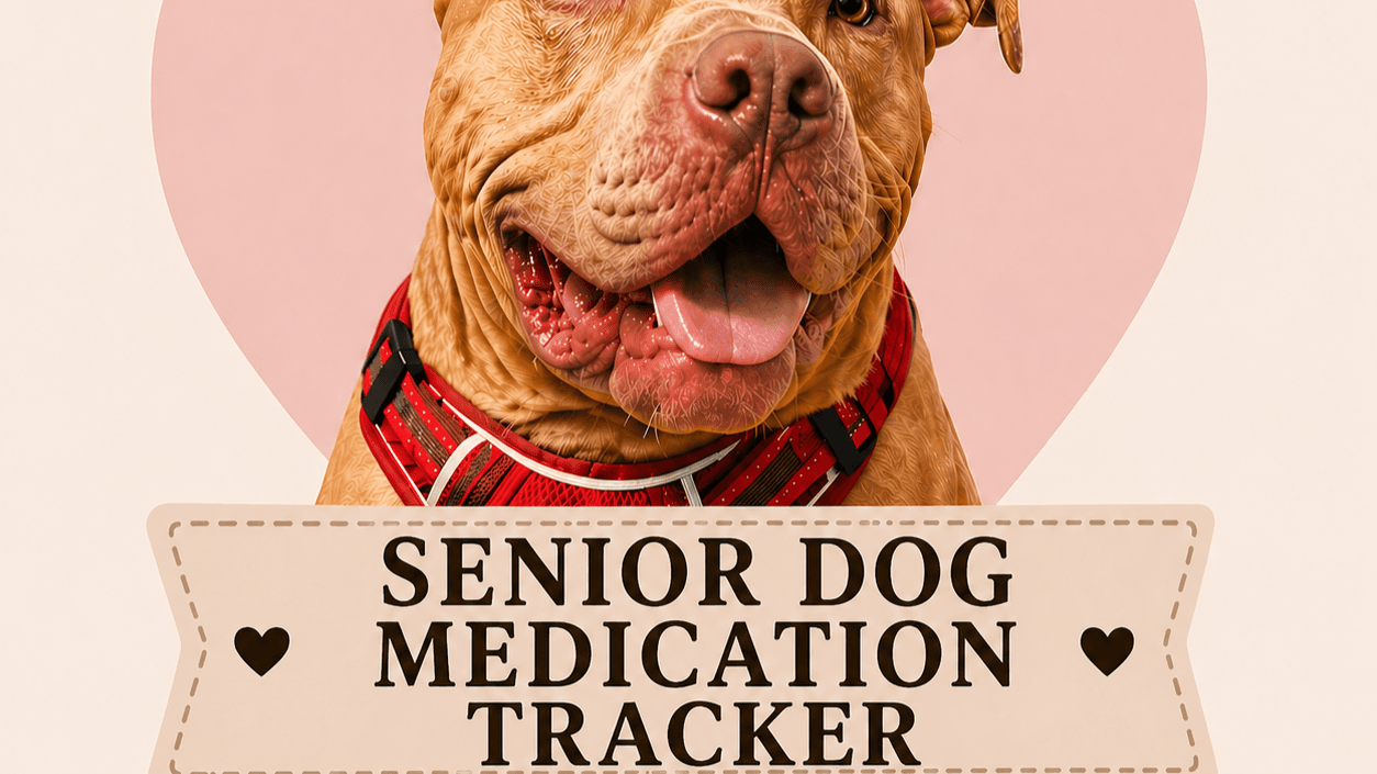 Senior Dog Medication Tracker