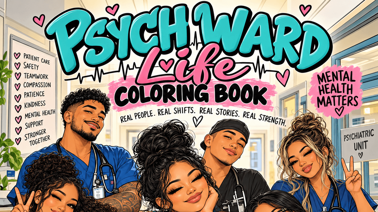 Psych Ward Life: The Coloring Book