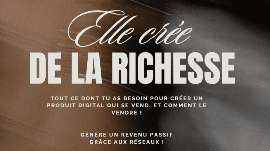 CREER UN PRODUIT DIGITAL A SUCCES 